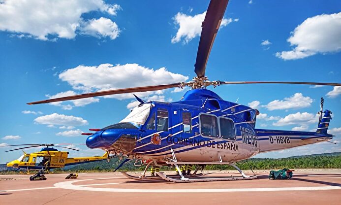 Helicóptero de la BRIF | Twitter: @BRIFpradotwit