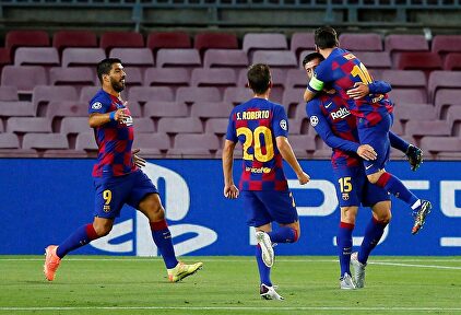El Barcelona consigue su pase a cuartos ante el Nápoles | Twitter