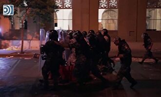La violencia protagoniza las protestas en Beirut dejando un policía muerto y más de 170 heridos