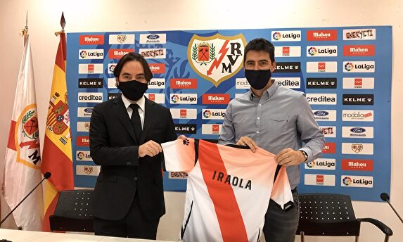 Iraola, nuevo entrenador del Rayo Vallecano | Twitter