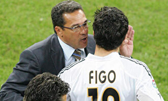 Figo aseguró que Luxemburgo fue el peor entrenador que tuvo en su carrera | Agencias