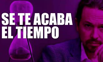 El PP lanza un vídeo pidiendo la dimisión de Pablo Iglesias: "Tic, tac, tic, tac..."