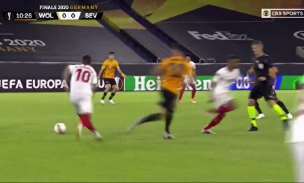 El jugadón lleno de potencia de Adama Traoré que da la vuelta al mundo