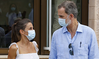 Doña Letizia y el rey Felipe VI | Gtres