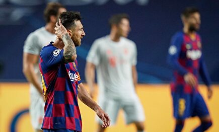 Debacle histórico en Champions: 2-8 del Bayern al Barça | Cordon Press