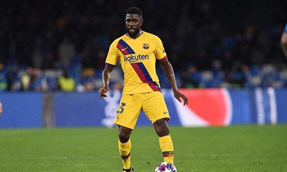 Samuel Umtiti ha dado positivo por coronavirus y permanece aislado en Barcelona | Cordon Press