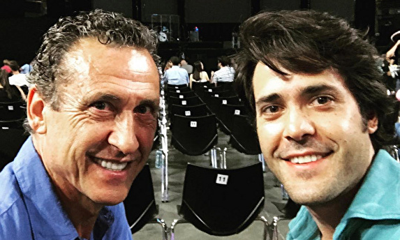 Jorge Valdano, padre e hijo | Instagram