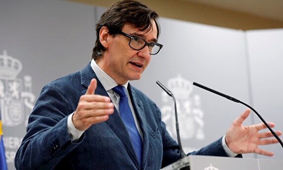 Salvador Illa, ministro de Defensa. | EFE