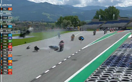 Terrorífico choque en Moto2 | MotoGP