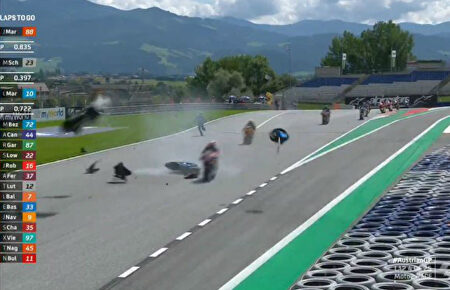 Terrorífico choque en Moto2 | MotoGP