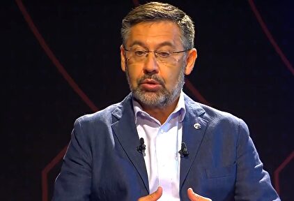 Josep María Bartomeu, durante la entrevista concedida a Barça TV.