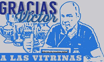 Víctor Fernández se despide del Real Zaragoza