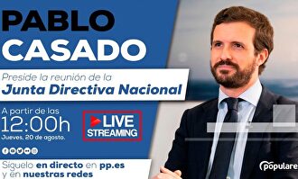 Casado comparece en la Junta Directiva del PP después de cesar a Cayetana