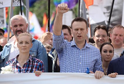 El opositor ruso Alexei Navalni, en una manifestación | Europa Press