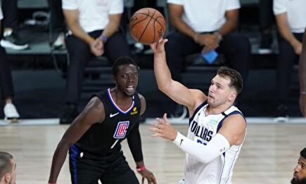 Luka Doncic lideró el triunfo de los Mavericks ante los Clippers | Agencias