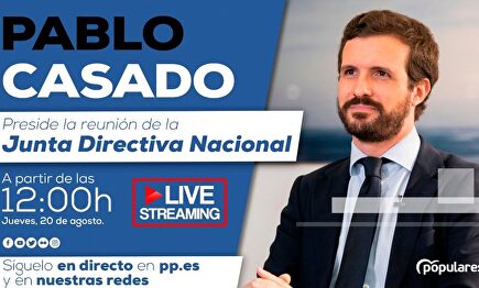 Casado comparece en la Junta Directiva del PP después de cesar a Cayetana