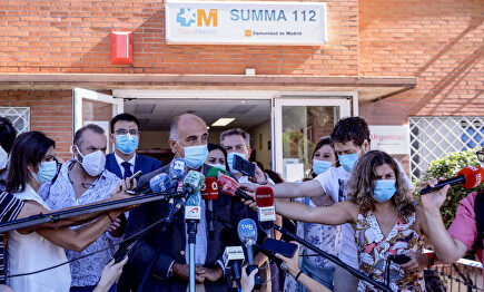 El viceconsejero de Salud Pública y Plan Covid-19 de la Comunidad de Madrid, Antonio Zapatero. | Ricardo Rubio (Europa Press)