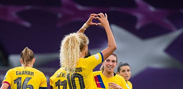 Hamraoui lleva al Barça a la semifinal frente al Wolfsburgo. | Europa Press