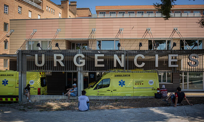 Las urgencias de un hospital en Cataluña. | EFE
