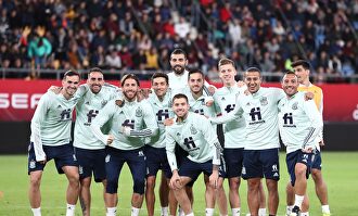 Los jugadores de la selección española. | Finetwork