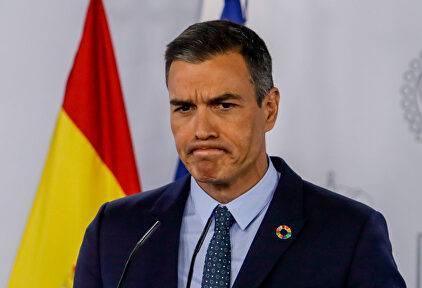 El presidente del Gobierno, Pedro Sánchez, ofrece una rueda de prensa. | Ricardo Rubio (Europa Press)