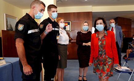 Margarita Robles, ministra de Defensa. | EFE