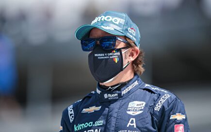 Fernando Alonso durante la durante la 104 edición de Indianápolis. | Cordon Press