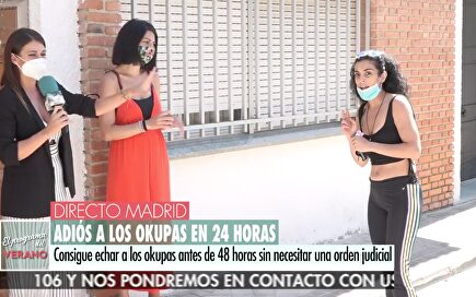 La okupa y Susana Ramos | Telecinco