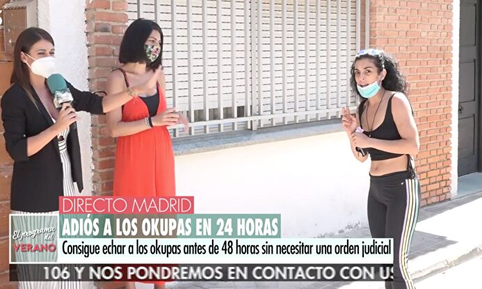 La okupa y Susana Ramos | Telecinco