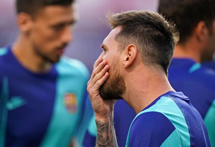 Leo Messi medita el momento para dar las explicaciones sobre su marcha del FC Barcelona. | EFE