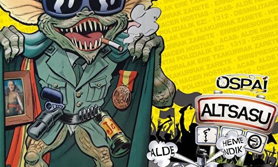 El cartel de los proetarras contra la Guardia Civil | LD