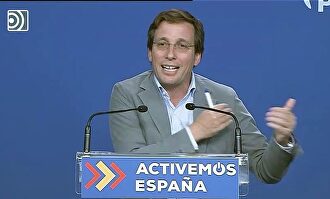 Almeida dice que el PP no dará un "cheque en blanco" al Gobierno del PSOE