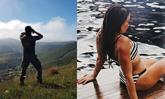 Las sobrias (pero idílicas) vacaciones de Lidia Bedman y Santiago Abascal