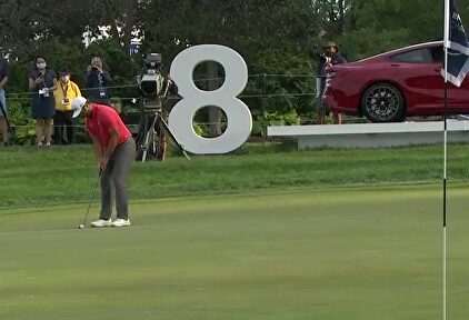 El putt maestro desde 20 metros que le dio la victoria a Jon Rahm