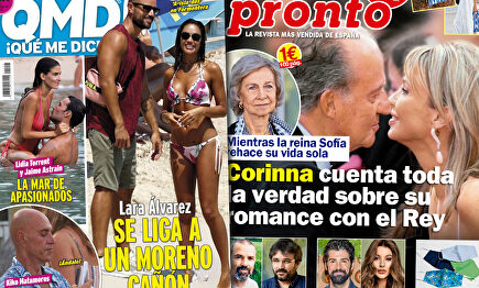 Las portadas de la prensa rosa