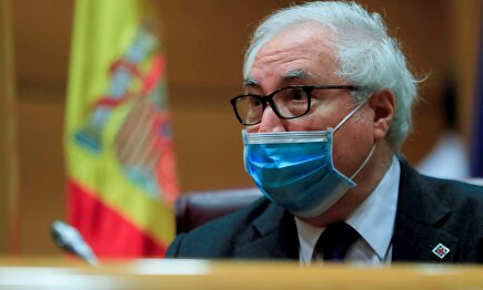 Una imagen de archivo del ministro de Universidades, Manuel Castells. | EFE