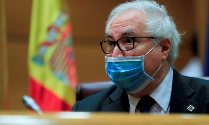 Una imagen de archivo del ministro de Universidades, Manuel Castells. | EFE