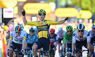 El ciclista Van Aert vuelve a vencer en una etapa de este Tour | Twitter