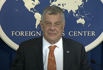 Michael G. Kozak, secretario de Estado adjunto de EEUU para asuntos del Hemisferio Occidental. | Imagen TV