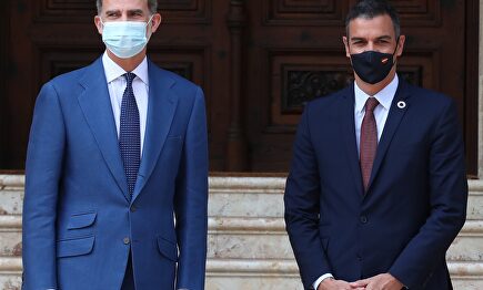 El Rey Felipe VI y Pedro Sánchez | MONCLOA