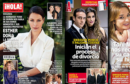 Las portadas de la prensa rosa