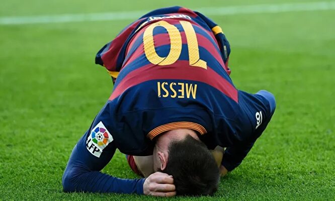 Messi, en un laberinto | EFE