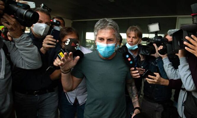 Jorge Messi, padre y representante de Leo Messi. | EFE