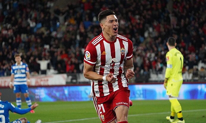 Darwin Núñez se despide del Almería tras una temporada muy positiva | Twitter