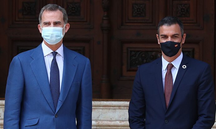 El Rey Felipe VI y Pedro Sánchez | MONCLOA