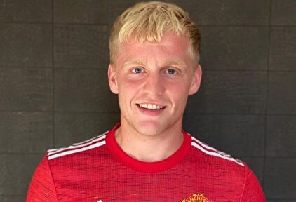 Donny van de Beek, nuevo jugador del Manchester United. | Twitter