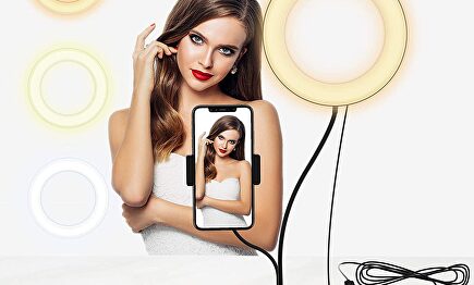 Anillo de luz LED para fotografía Selvim 6" | Amazon
