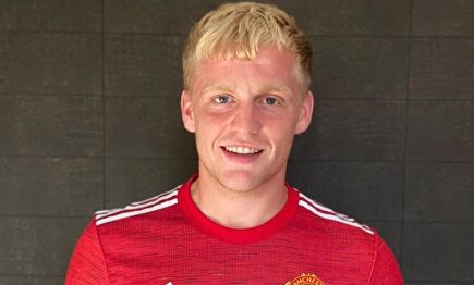 Donny van de Beek, nuevo jugador del Manchester United. | Twitter