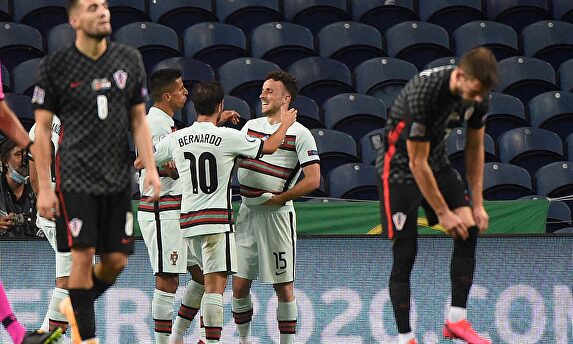 La Selección lusa goleó a la croata | Twitter