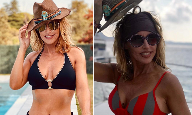 Los posados más espectaculares de Emma García durante este verano